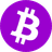 Purple Bitcoin logo